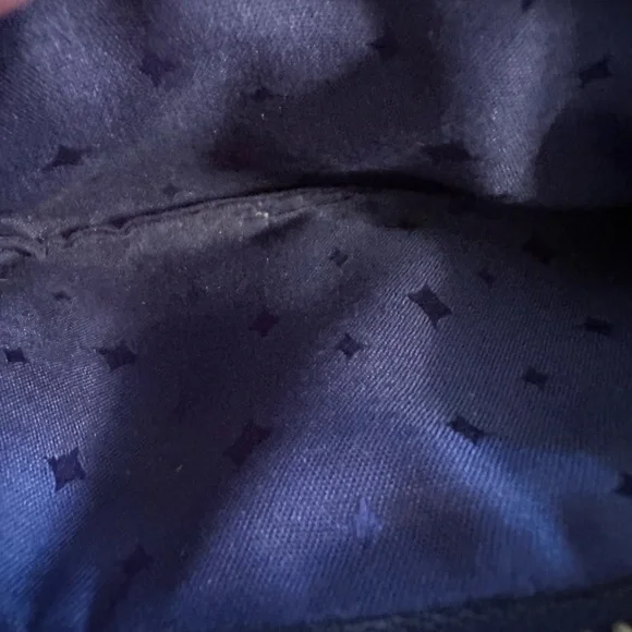 Sold Long Live Vintage Fossil Wallet Blue Lambskin - Picture 7 of 9